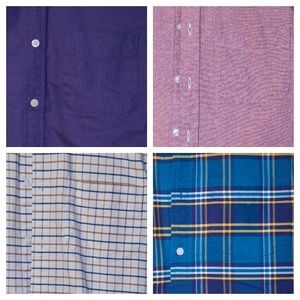 FOUR J.Crew Men's Oxfords (Slim XS)